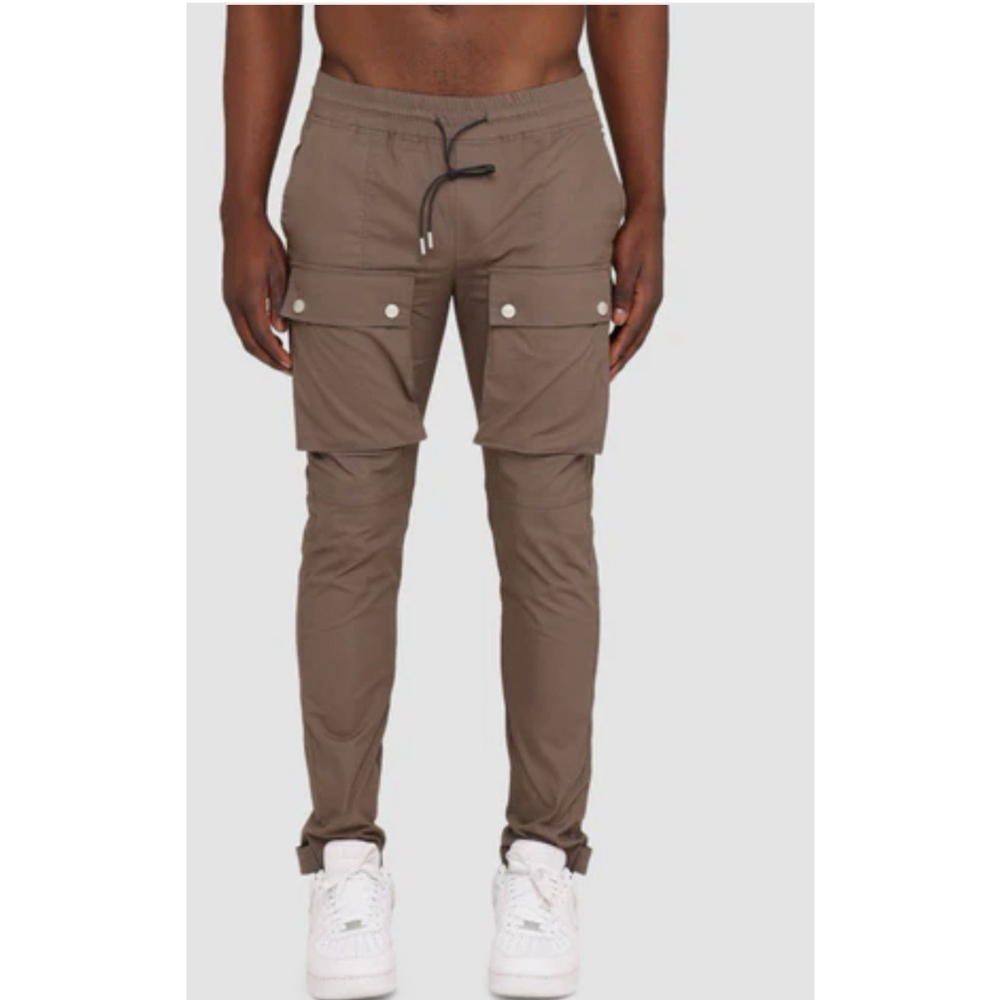 Club Paradise Resort Cargo Pants Tan MRSP $95